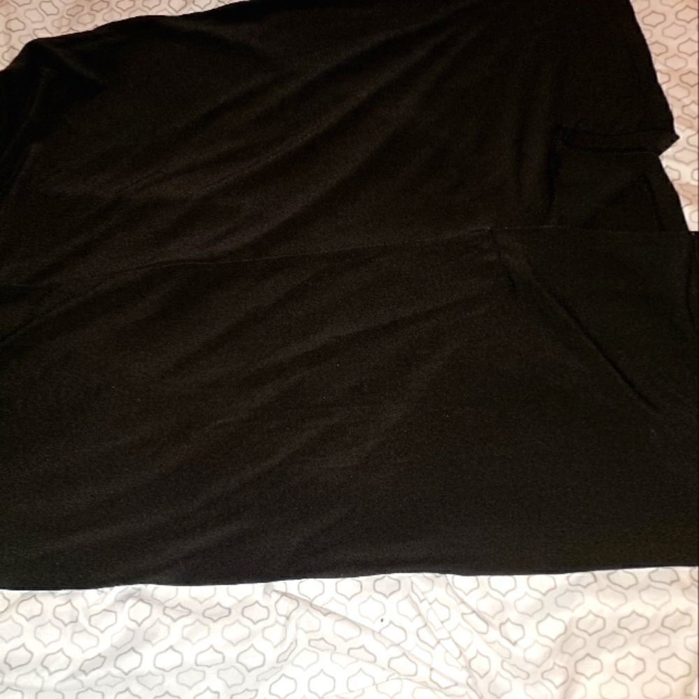 Sheer Black Skirt   